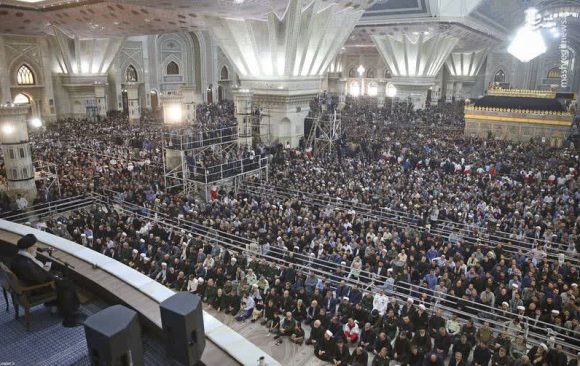 اجتماع عظیم مردم در سی‌وپنجمین سالگرد عروج حضرت امام خمینی(ره)